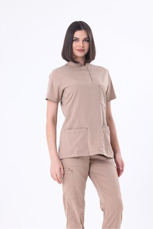 Bej Premium Scrubs