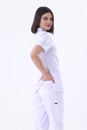 Beyaz Premium Scrubs