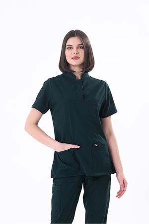 Haki Yeşil Premium Scrubs