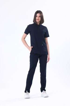 Lacivert Premium Scrubs
