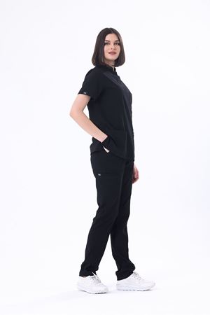 Siyah Premium Scrubs
