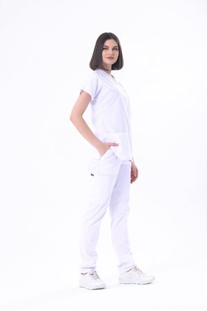 Beyaz Elite Scrubs