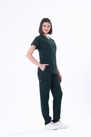 Haki Yeşil Elite Scrubs